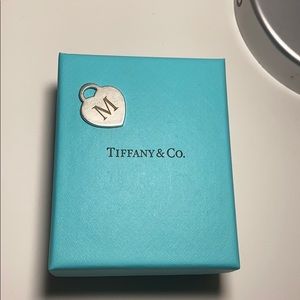 Tiffany “M” charm